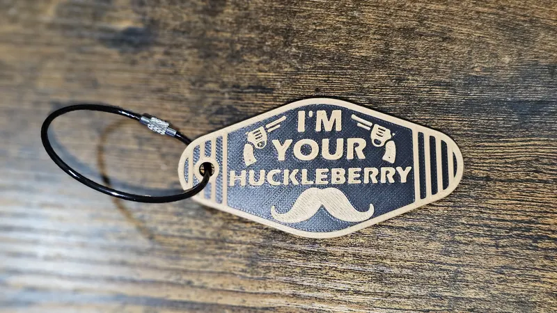 Custom Keychain - Personalized 3D printed keychain